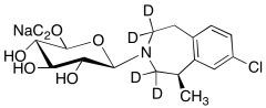 (Lorcaserin-d4) N-&beta;-D-Glucuronide Sodium Salt