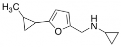 N-{[5-(2-methylcyclopropyl)furan-2-yl]methyl}cyclopropanamine