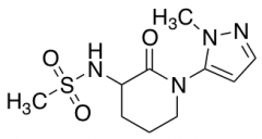 N-[1-(1-Methyl-1H-pyrazol-5-yl)-2-oxopiperidin-3-yl]methanesulfonamide