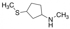 N-methyl-3-(methylsulfanyl)cyclopentan-1-amine