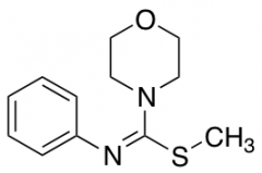 N-[(Methylsulfanyl)(morpholin-4-yl)methylidene]aniline