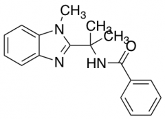 N-[2-(1-methyl-1H-1,3-benzodiazol-2-yl)propan-2-yl]benzamide