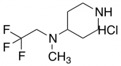 N-methyl-N-(2,2,2-trifluoroethyl)piperidin-4-amine hydrochloride