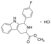 Methyl 1-(4-Fluorophenyl)-2,3,4,9-tetrahydro-1H-beta-carboline-3-carboxylate Hydrochloride