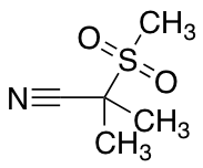 2-Methanesulfonyl-2-Methylpropanenitrile