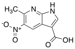 6-Methyl-5-nitro-7-azaindole-3-carboxylic Acid