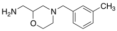 (4-[(3-Methylphenyl)methyl]morpholin-2-yl)methanamine