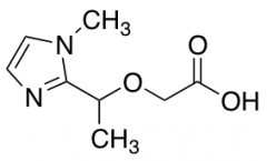 2-[1-(1-methyl-1H-imidazol-2-yl)ethoxy]acetic acid