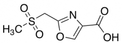 2-[(Methylsulfonyl)methyl]-oxazole-4-carboxylic Acid