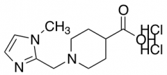 1-[(1-methyl-1H-imidazol-2-yl)methyl]piperidine-4-carboxylic acid dihydrochloride