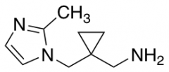 ({1-[(2-methyl-1H-imidazol-1-yl)methyl]cyclopropyl}methyl)amine