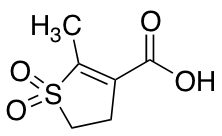 2-Methyl-4,5-dihydrothiophene-3-carboxylic Acid 1,1-Dioxide