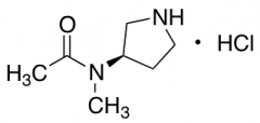 N-Methyl-N-[(3R)-pyrrolidin-3-yl]acetamide Hydrochloride