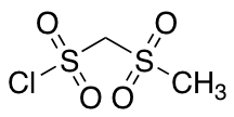 (Methylsulfonyl)methanesulfonyl Chloride