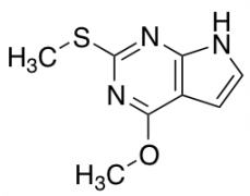 4-Methoxy-2-methylsulphanyl-7H-pyrrolo[2,3-D]pyrimidine
