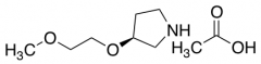 (S)-3-(2-Methoxyethoxy)pyrrolidine Acetate