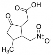 2-[3-Methyl-2-(nitromethyl)-5-oxocyclopentyl]acetic Acid