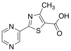 4-Methyl-2-(2-pyrazinyl)-1,3-thiazole-5-carboxylic Acid