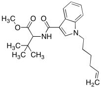 Methyl 2-(1-(Hex-5-en-1-yl)-1H-indole-3-carboxamido)-3,3-dimethylbutanoate