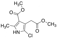 METHYL 5-CHLORO-4-(2-METHOXY-2-OXOETHYL)-2-METHYL-1H-PYRROLE-3-CARBOXYLATE