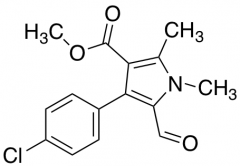 Methyl 4-(4-Chlorophenyl)-5-Formyl-1,2-Dimethyl-1h-Pyrrole-3-Carboxylate