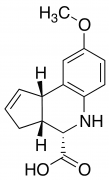 (3aR,4S,9bS)-8-Methoxy-3a,4,5,9b-tetrahydro-3h-cyclopenta[c]quinoline-4-carboxylic Acid