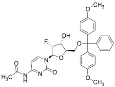 N-(1-((2R,3R,4R,5R)-5-((Bis(4-methoxyphenyl)(phenyl)methoxy)methyl)-3-fluoro-4-hydroxytetr