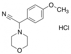 2-(4-Methoxyphenyl)-2-morpholino-acetonitrile Hydrochloride