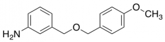 3-{[(4-Methoxyphenyl)methoxy]methyl}aniline