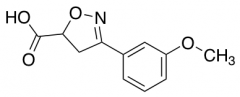 3-(3-Methoxyphenyl)-4,5-dihydroisoxazole-5-carboxylic Acid