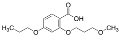 2-(3-Methoxypropoxy)-4-propoxybenzoic Acid