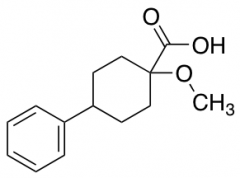 1-methoxy-4-phenylcyclohexane-1-carboxylic acid