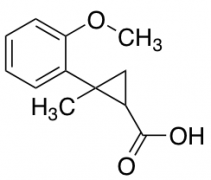 2-(2-methoxyphenyl)-2-methylcyclopropane-1-carboxylic acid