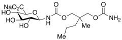 Meprobamate N-&beta;-D-Glucuronide Sodium Salt