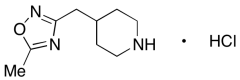 4-[(5-Methyl-1,2,4-oxadiazol-3-yl)methyl]-piperidine Hydrochloride