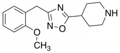 4-{3-[(2-methoxyphenyl)methyl]-1,2,4-oxadiazol-5-yl}piperidine