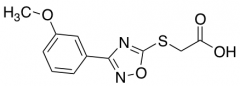 2-{[3-(3-methoxyphenyl)-1,2,4-oxadiazol-5-yl]sulfanyl}acetic acid