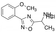 1-[3-(2-methoxyphenyl)-1,2,4-oxadiazol-5-yl]ethan-1-amine hydrochloride