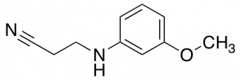 3-[(3-methoxyphenyl)amino]propanenitrile