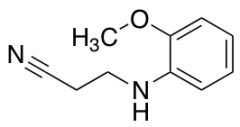 3-[(2-methoxyphenyl)amino]propanenitrile