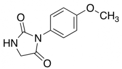 3-(4-methoxyphenyl)imidazolidine-2,4-dione