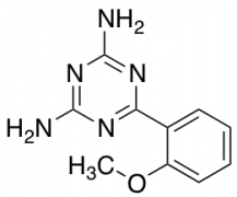 6-(2-methoxyphenyl)-1,3,5-triazine-2,4-diamine