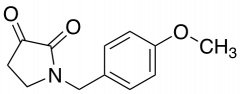 1-[(4-methoxyphenyl)methyl]pyrrolidine-2,3-dione