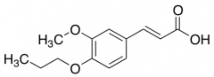 3-(3-Methoxy-4-propoxyphenyl)prop-2-enoic Acid