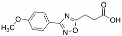 3-[3-(4-Methoxyphenyl)-1,2,4-oxadiazol-5-yl]propanoic Acid