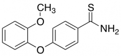 4-(2-Methoxyphenoxy)benzene-1-carbothioamide