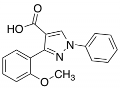3-(2-Methoxyphenyl)-1-phenyl-1H-pyrazole-4-carboxylic Acid