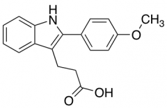 3-[2-(4-Methoxyphenyl)-1H-indol-3-yl]propanoic Acid