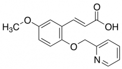 3-[5-Methoxy-2-(pyridin-2-ylmethoxy)phenyl]prop-2-enoic Acid
