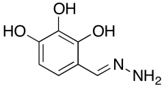 4-Methanehydrazonoylbenzene-1,2,3-triol